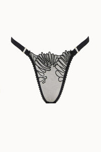 ''Echoes'' high waisted thong
