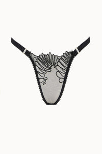 ''Echoes'' high waisted thong