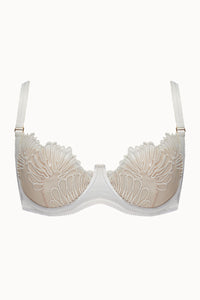 Tisja Damen Luxury Lingerie Echoes Ivory Wired Bra Size S to LL