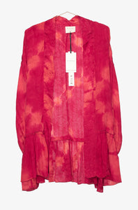 Lyon Silk Robe ~ Tie Dye