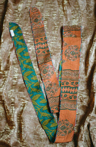 Two Sided Silk Belt ~ ''1001 Nights & Jungle ''