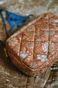 Medium Silk Travel Bag ~ ''Autumn hug''