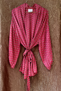 Lyon Silk Robe ~ ''All that flowers''