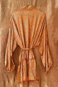 Lyon Silk Robe ~ ''Golden Radiance''