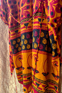 Long Silk Robe ~ ''Burning passions''